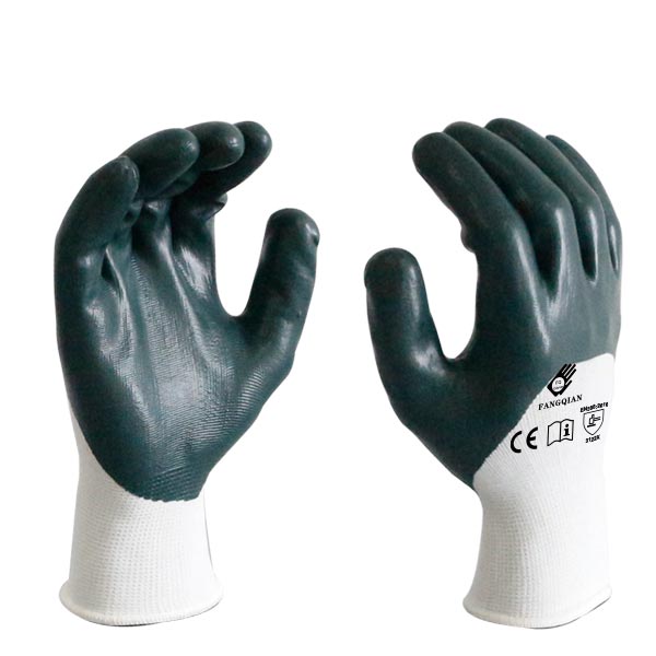 Nitrile dipped working gloves 3