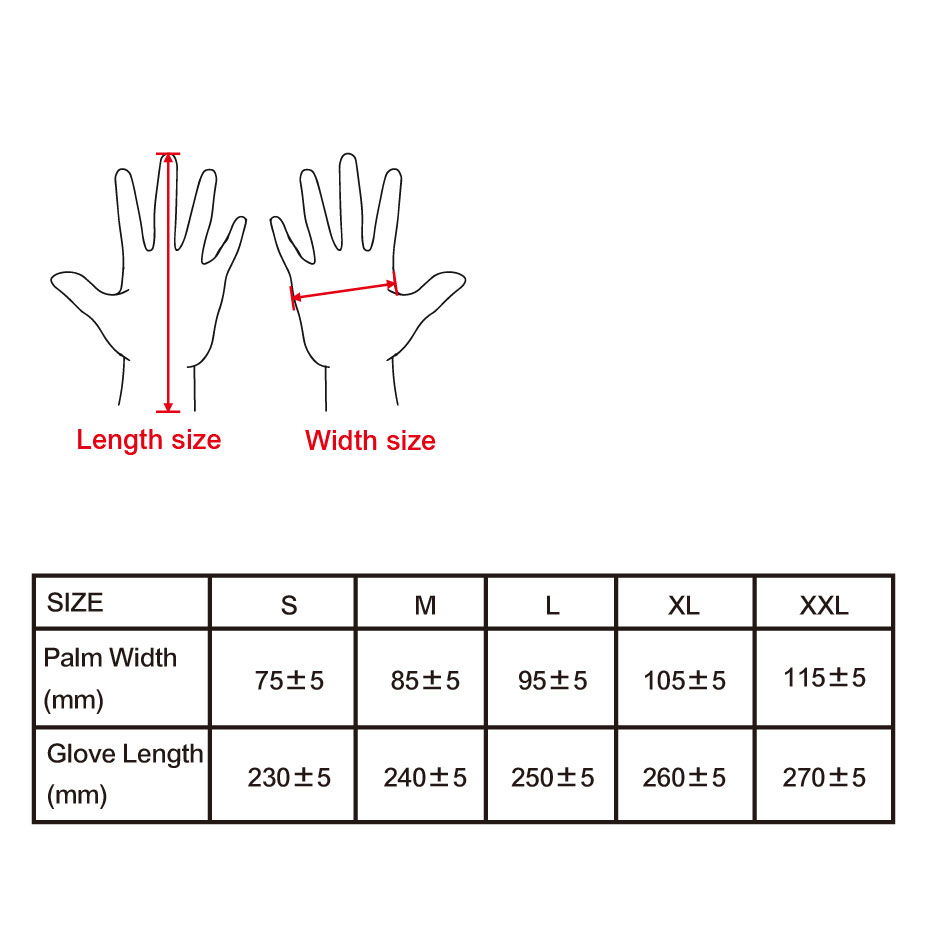 Nitrile dipped working gloves 6